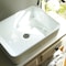 Nantucket Sinks Rectangle White Vessel Sink NSV105 - alternate 5